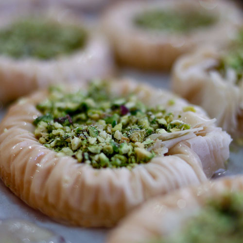 Pistachio Baklava - Large Tray