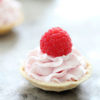 Raspberry Mousse Tarts