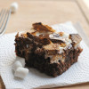 Toasted S’mores Brownie Bars